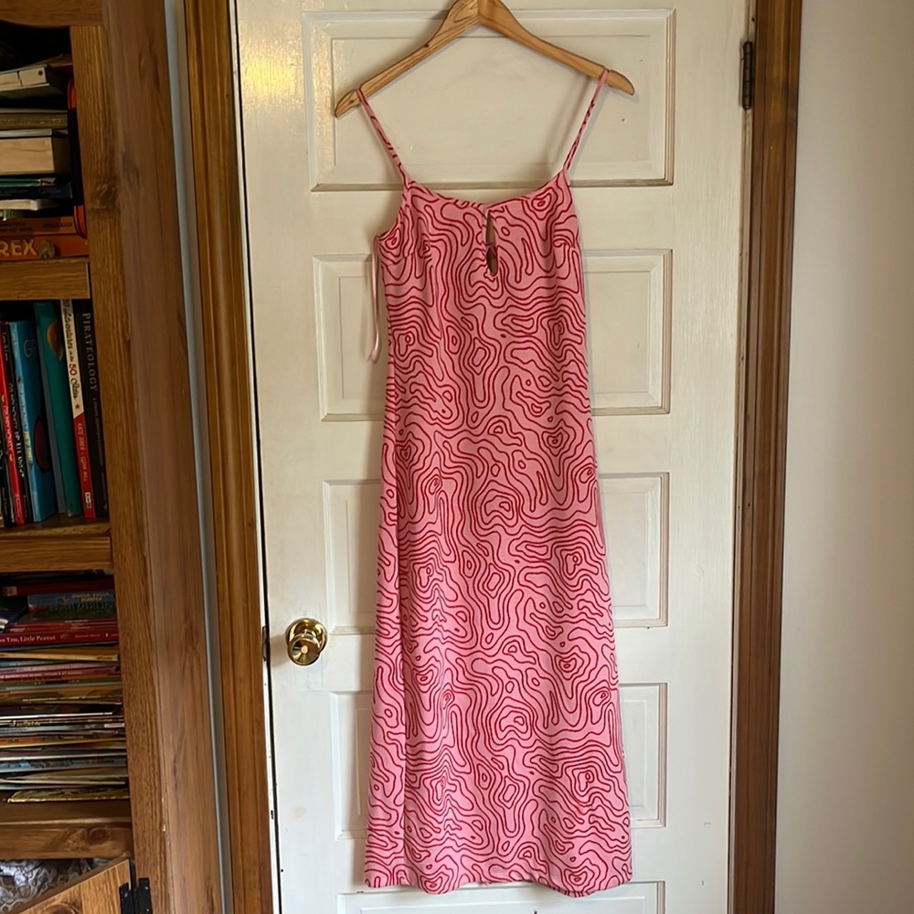 New with Tags Zara Jacquard Midi Dress
